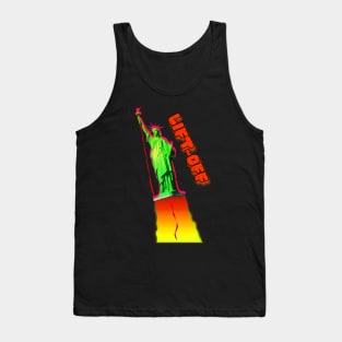 Lady Liberty Lift-Off from VivaChas Tank Top